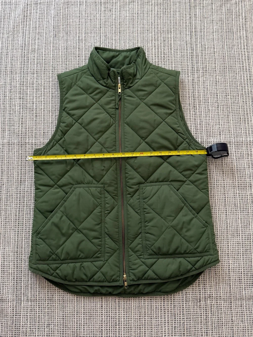 J.Crew Sussex quilted puffer vest